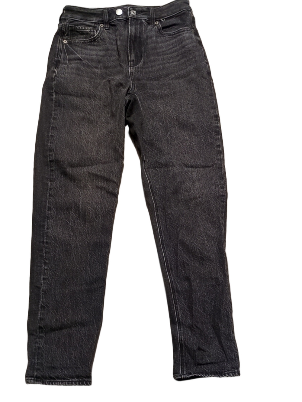 American Eagle Black Mom Jeans Size 2R